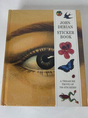 John Derian Sticker Book NEW